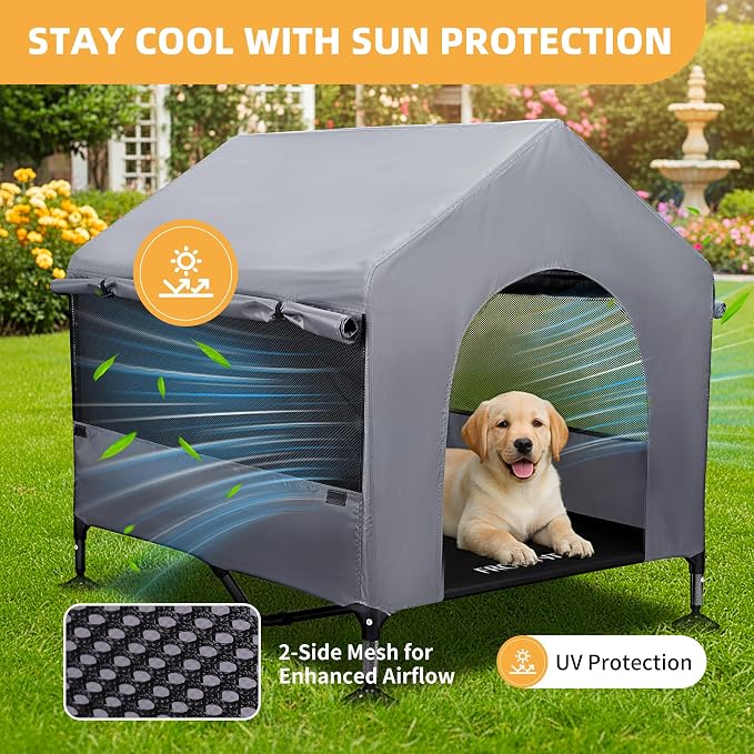 42" Dog House Outdoor Indoor - Image 2