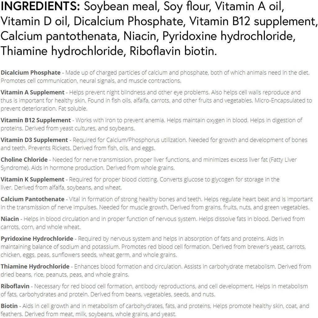 Chinchilla Booster (2 oz.) - Complete Multivitamin - Powdered Vitamin & Mineral Supplement for Pet Chinchillas