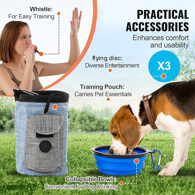 VEVOR Dog Agility Training Equipment, 2 Tunnels - Image 7
