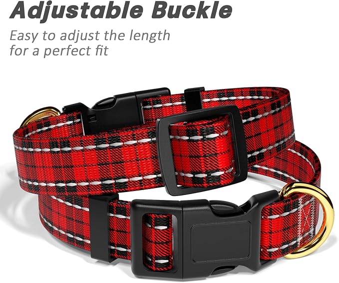Reflective Dog Collar for Extra Small Dogs, Cute Boho Adjustable Heavy-Duty - Image 6