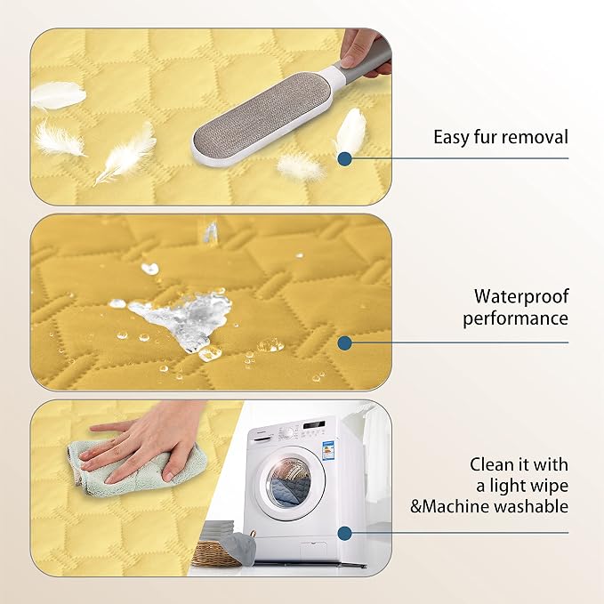 gogobunny 100% Double-Sided Waterproof Dog Bed Cover Pet Blanket Sofa Couch - Image 7