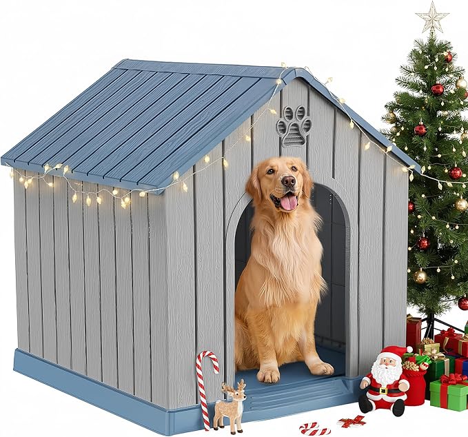 DRATO Large Dog House Indoor Outdoor Waterproof, Puppy Shelter - Image 2