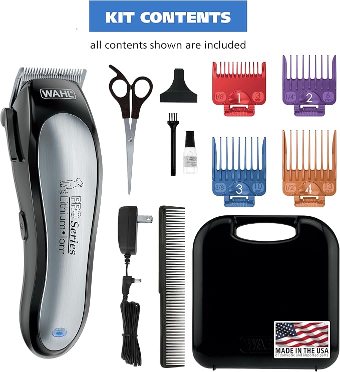Wahl USA Lithium Ion Pro Series Cordless Animal Clippers – Rechargeable - Image 8