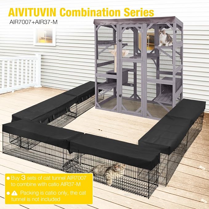 Aivituvin Catio Outdoor Cat Enclosure - Image 8