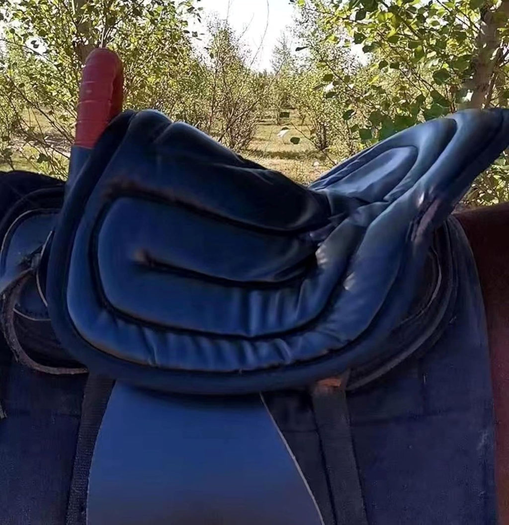 Saddle Tush Cushion Western Long Saddle Pad Horse Riding Seat Saddle Cushion Pad