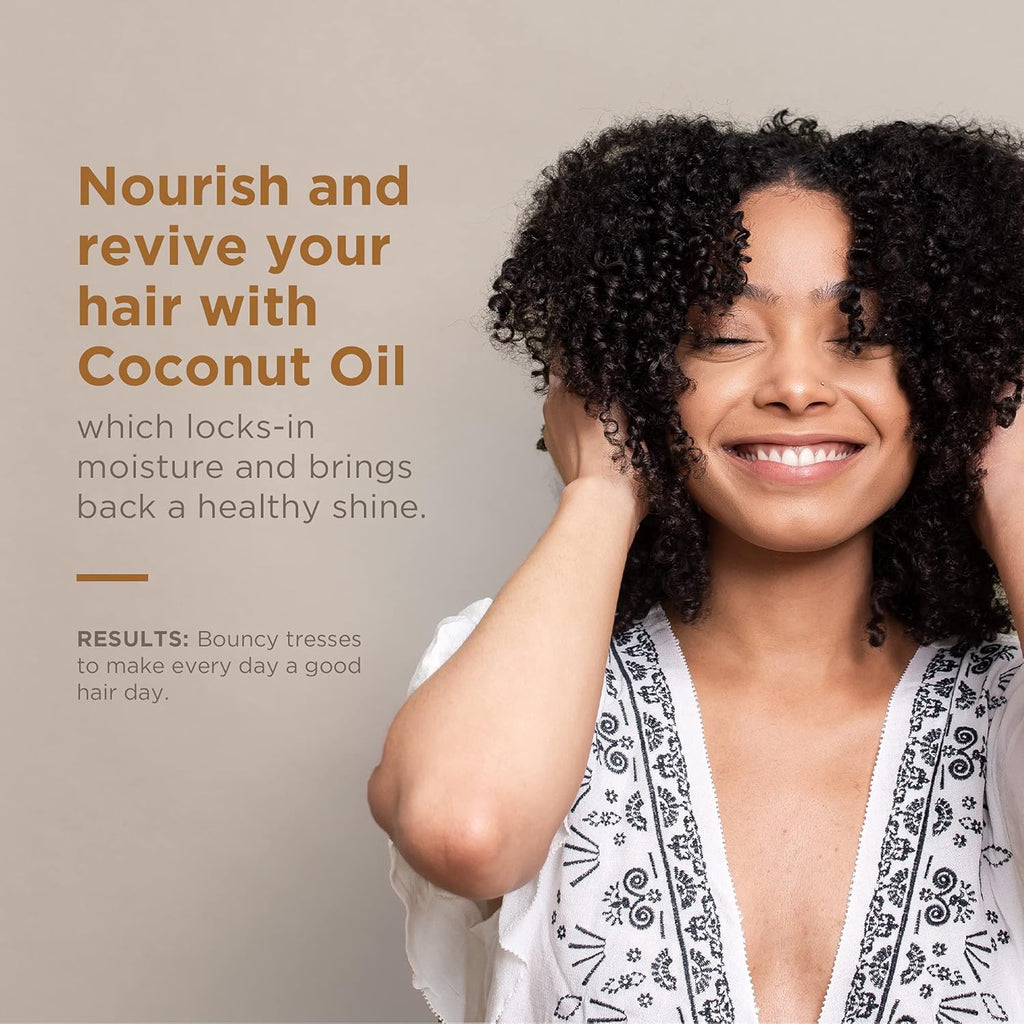 Soapbox Coconut Oil Shampoo, Harsh Sulfate Free, Paraben Free, Silicone Free, Color Safe, and Vegan Hair Shampoo (33.8 Ounces)
