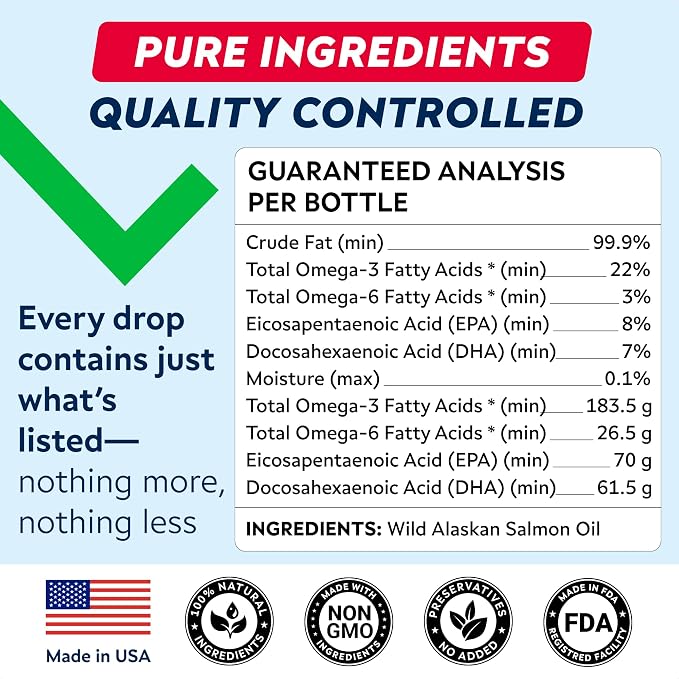 StrellaLab 32 OZ Salmon Oil for Dogs - Image 8