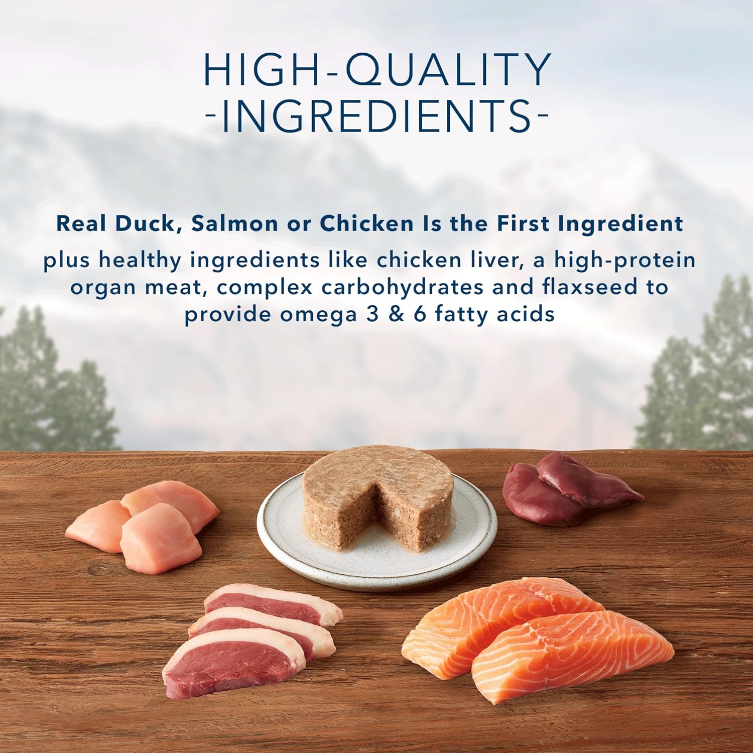 Blue Buffalo Wilderness High Protein, Natural Adult Pate Wet Cat Food Variety Pack, Chicken, Salmon, Duck 3-oz cans (24 Count- 8 of Each Flavor)
