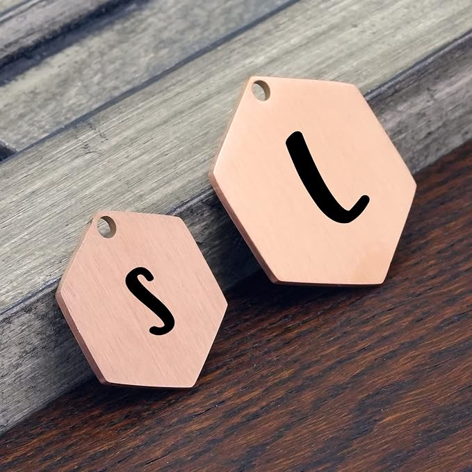 Ultra Joys Personalized Hexagon Dog Tag - Image 6