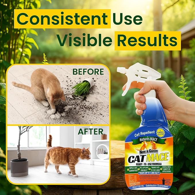Nature's Mace Cat Mace Cat Repellent 40 oz Spray - Image 7