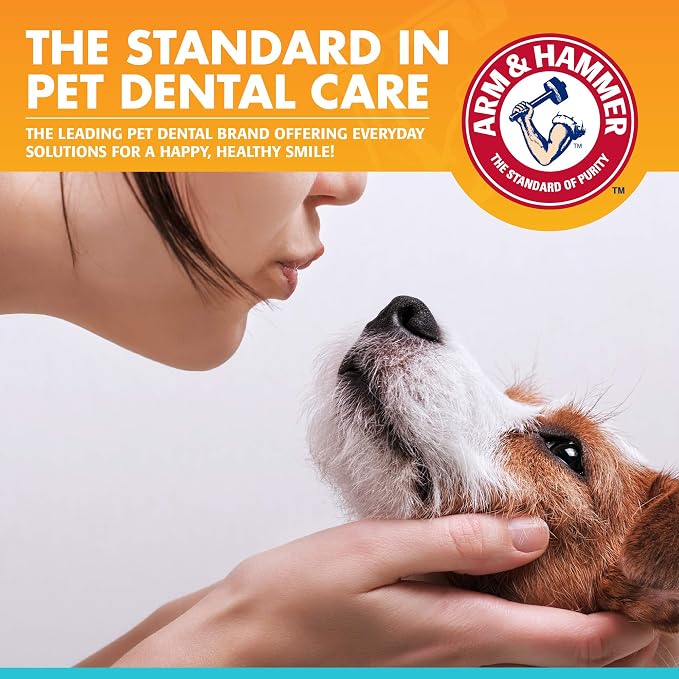 Arm & Hammer for Pets Fresh Breath Dog Dental Kit, Toothpaste, Toothbrush - Image 5