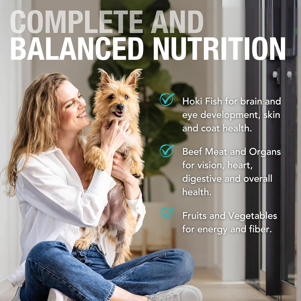 K9 Natural Wet Dog Food Pate, Hoki & Beef Feast, 13 Oz Cans (Pack of 12), Grain Free, Made in New Zealand with Sustainably Caught Hoki Fish and Grass-Fed and Finished Beef