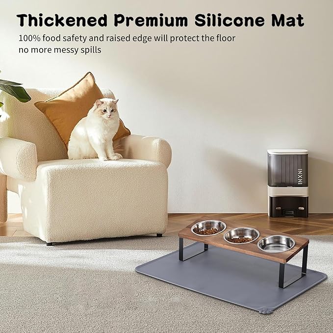 Upgraded Elevated Cat Bowls - Image 3