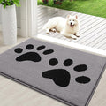 Buganda Dog Door Mat for Muddy Paws, Absorbent Dirt Trapper Washable Indoor by Buganda