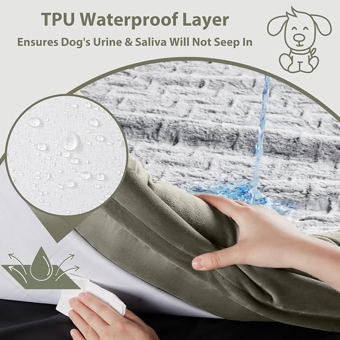 WNPETHOME XL Extra Large Dog Bed, Washable Dog Couch - Image 7