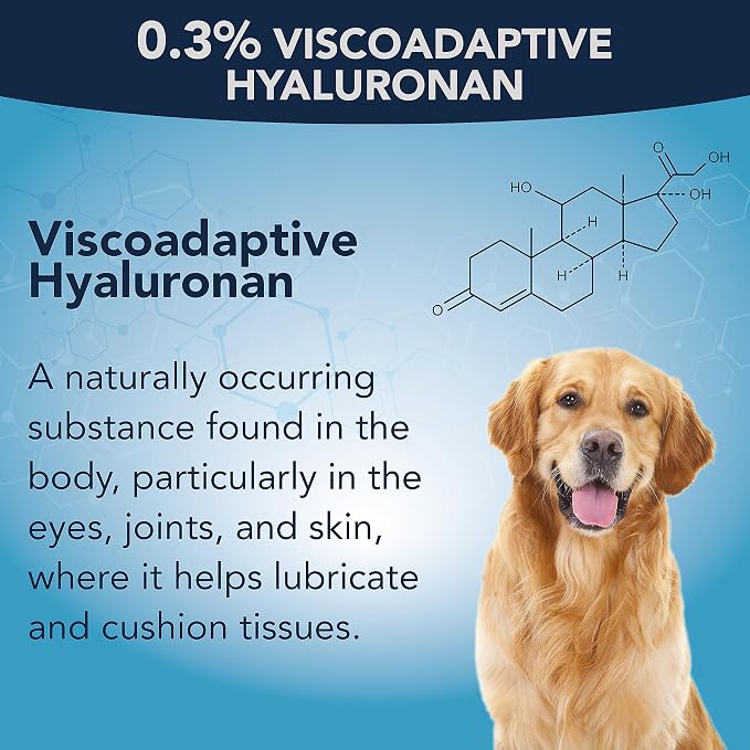 NOVEHA Pet Gel Eye Drops with 0.3% Viscoadaptive Hyaluronan | Eye Solution - Image 3