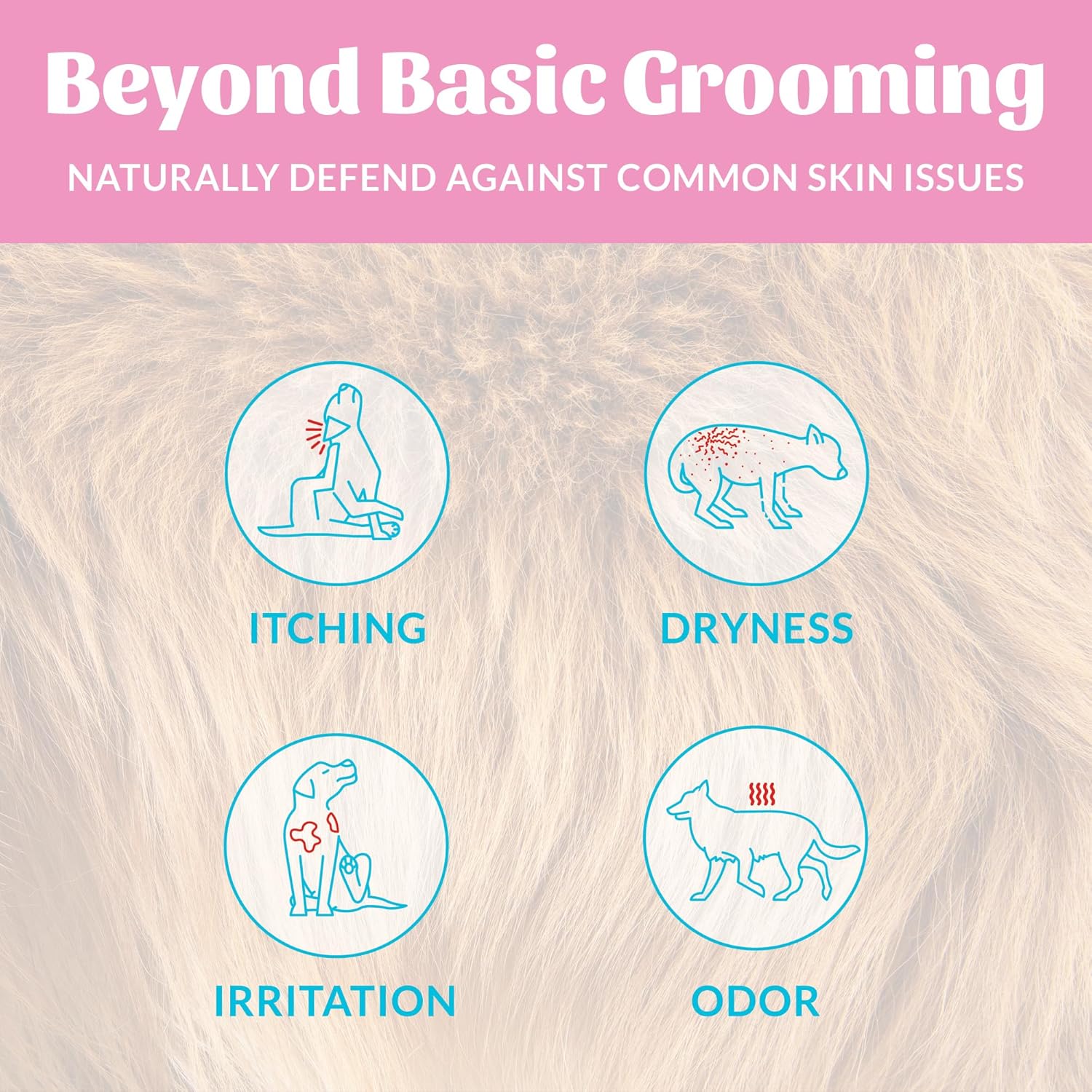 Skout's Honor Probiotic Dog Shampoo & Conditioner with Avocado Oil & Omega-3s, 97% Natural, Paraben & Sulfate-Free, Cruelty-Free, 16oz, Happy Puppy, 2-Pack