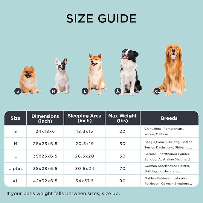 Bedsure Orthopedic Dog Bed Medium Size Dogs - Image 6