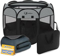 Siedihit Playpen for Middle Dog Cat, Dogs Tent Crate Cage Indoor/Outdoor by Siedihit