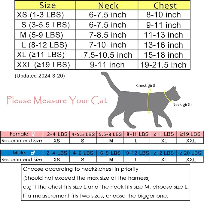 Tactical Cat Harness and Leash for Walking Escape Proof Breathable Mesh Fabric - Image 2