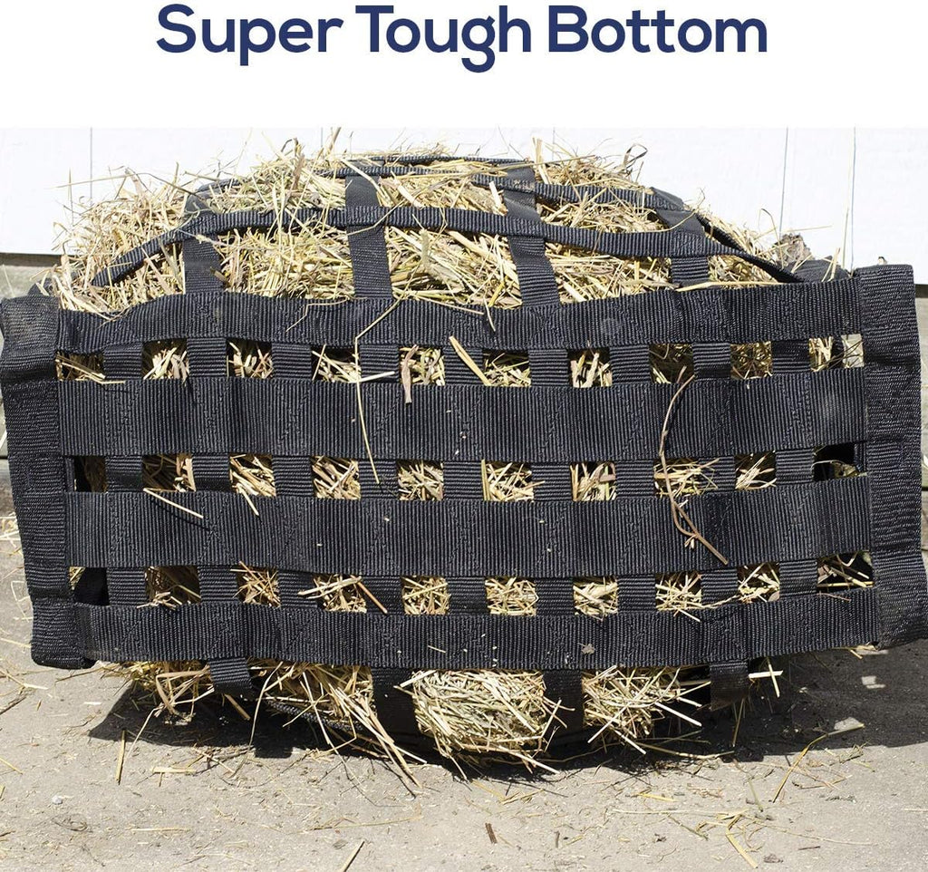 Derby Originals Easy Feeder Horse Hay Bag with Super Tough Bottom and 1 Year Warranty, red, 3"x3.5"