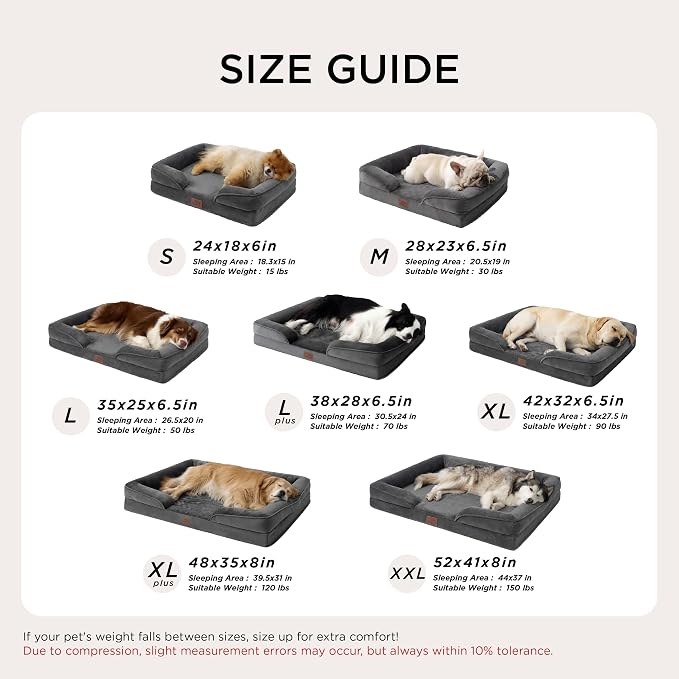 Bedsure Orthopedic Dog Bed for Extra Large Dogs - Image 7