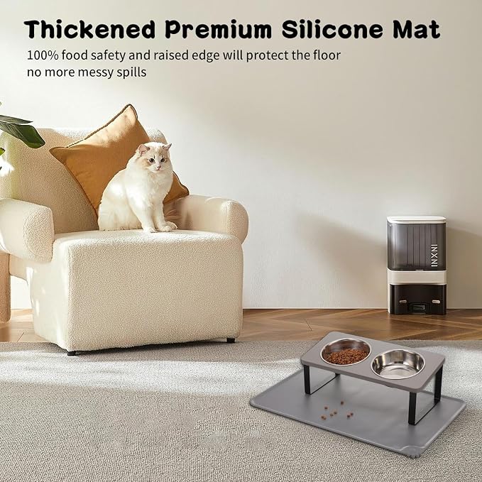 Upgraded Elevated Cat Bowls - Image 3