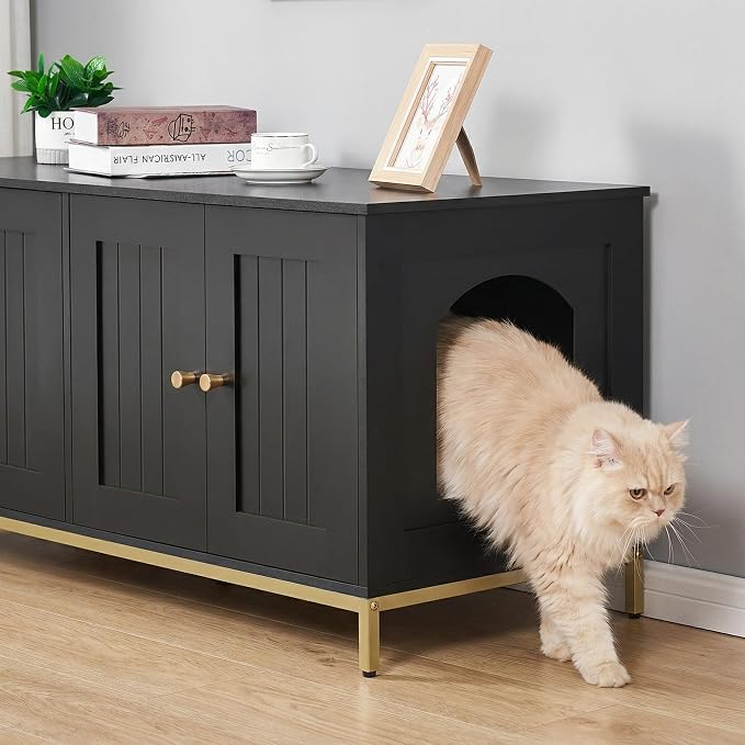 Homhedy Cat Litter Box Enclosure - Image 7