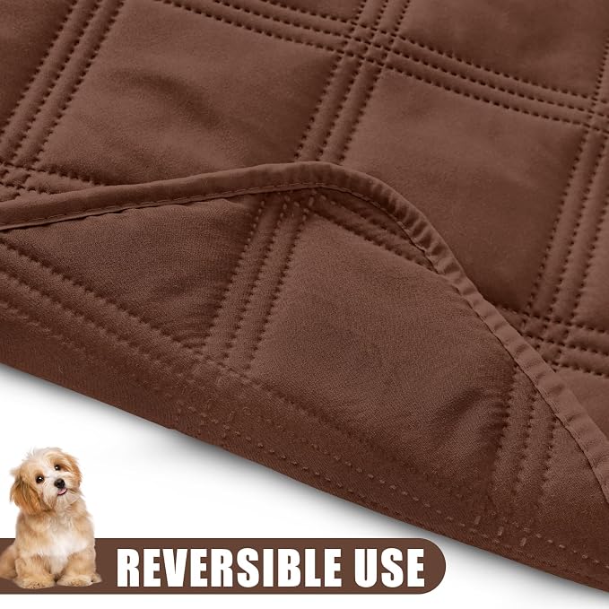 Smiry Waterproof Dog Bed Cover Blanket 40x50, Soft Reversible Pet Blanket - Image 3