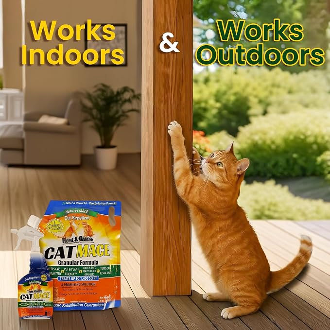 Nature's Mace Cat Mace Cat Repellent 40 oz Spray - Image 4