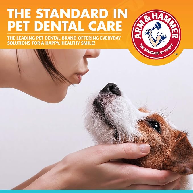 Arm & Hammer for Pets Enzymatic Dog Dental Care Kit, Chicken Flavor Toothpaste - Image 5