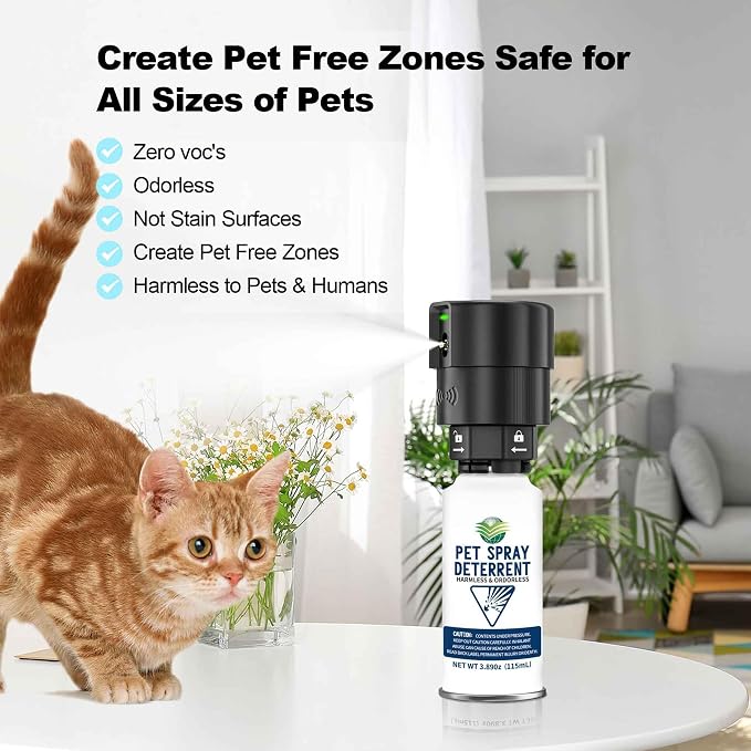 Cat Spray Deterrent System Automatic Cat Deterrent Spray, Motion Activated - Image 2