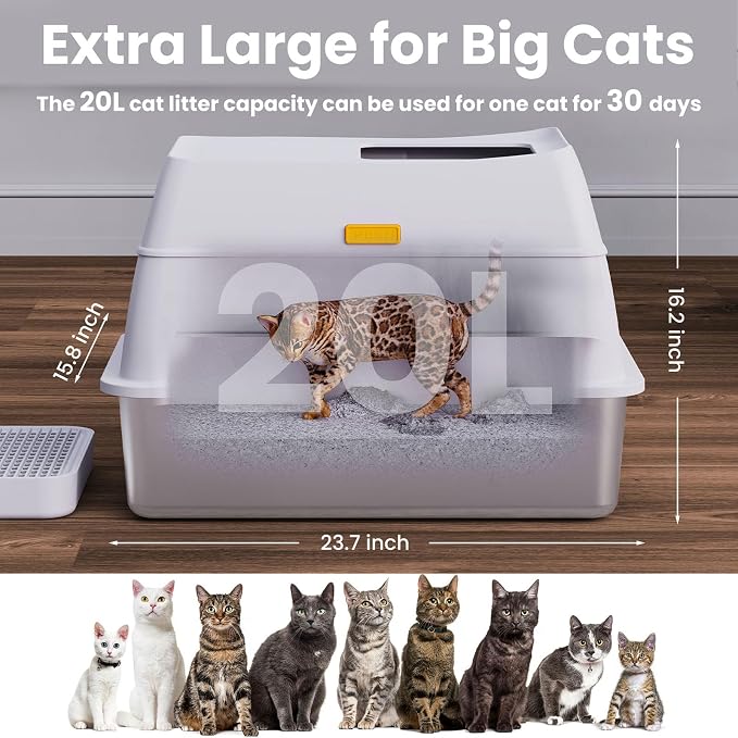 Stainless Steel Litter Box - Image 4