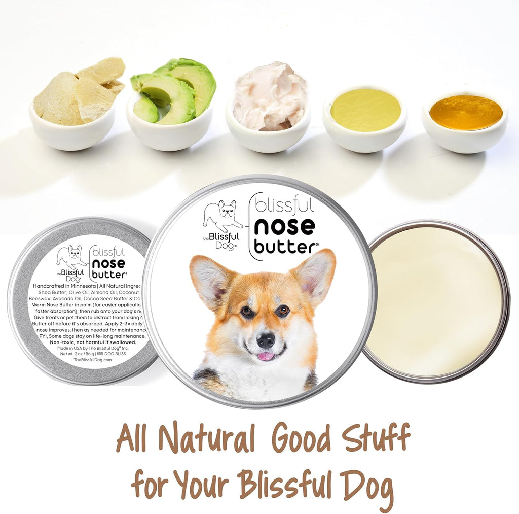 The Blissful Dog Corgi Unscented Nose Butter, 1-Ounce
