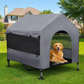 42" Dog House Outdoor Indoor by Pawmmo