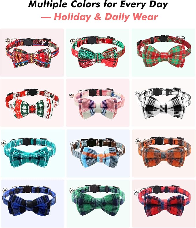 Joytale Upgraded Christmas Cat Collar - Image 7