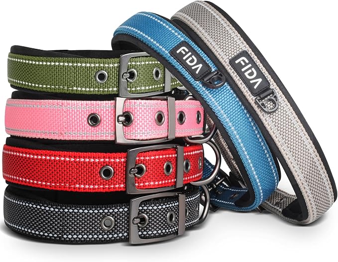 Fida Heavy DutyDog Collar for Large Dogs, Ultra Comfortable Soft Neoprene Padded - Image 7