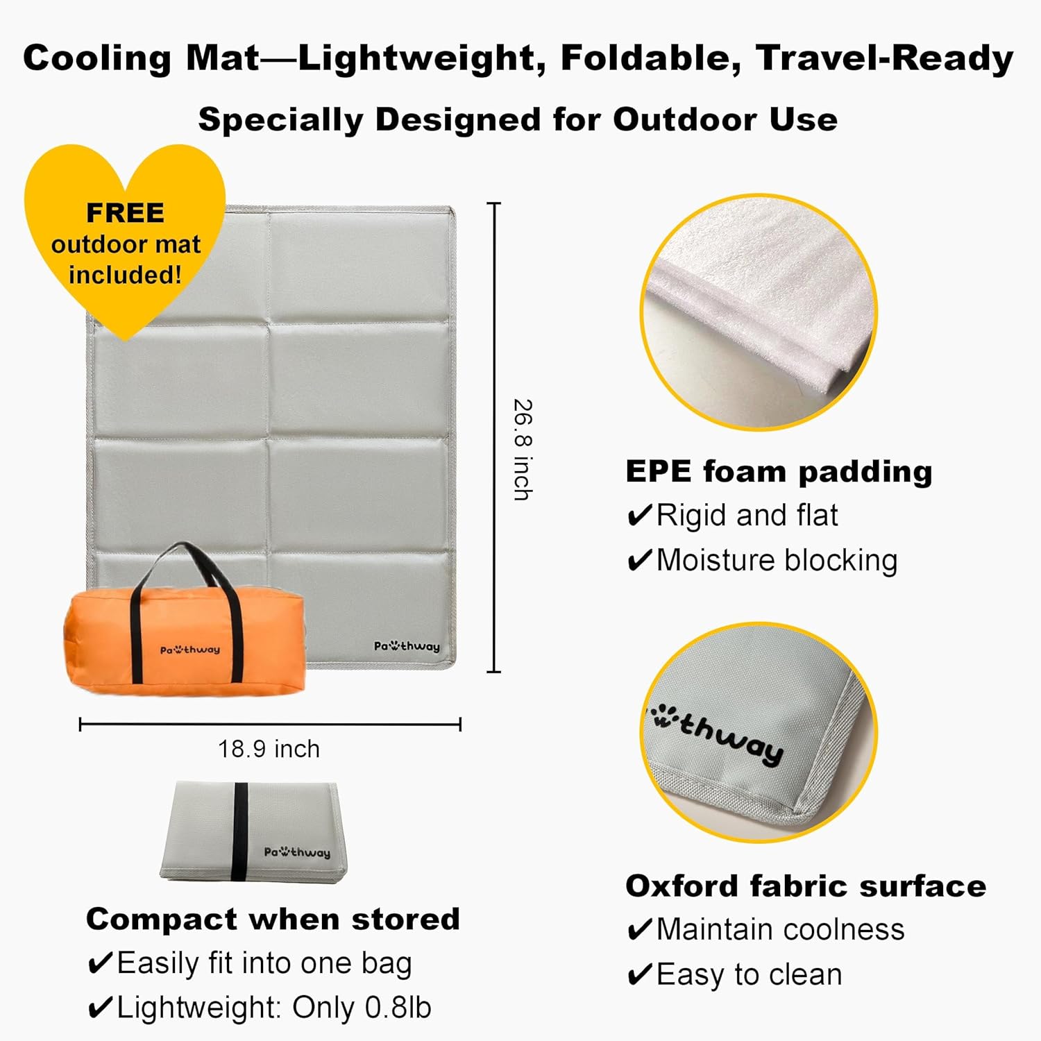 Dog Tent and Portable Playpen Outdoor Waterproof, with Aluminum Poles and Camping Mat, Pet Tent with Zippered Mesh Door, Dog House Outdoor, for Camping, Travel, Backyard, Patio (Yellow, Small)