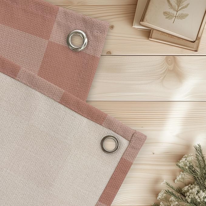 "Long Live Girlhood" Linen Canvas Wall Hanging 20x30 Inch - Pink Buffalo Check Girls Nursery & Toddler Room Decor, Banner Flag for Playroom Wall Art