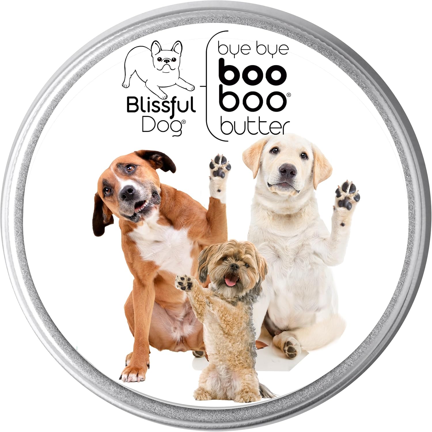 3 Cute Puppies Boo Boo Butter, 4 oz