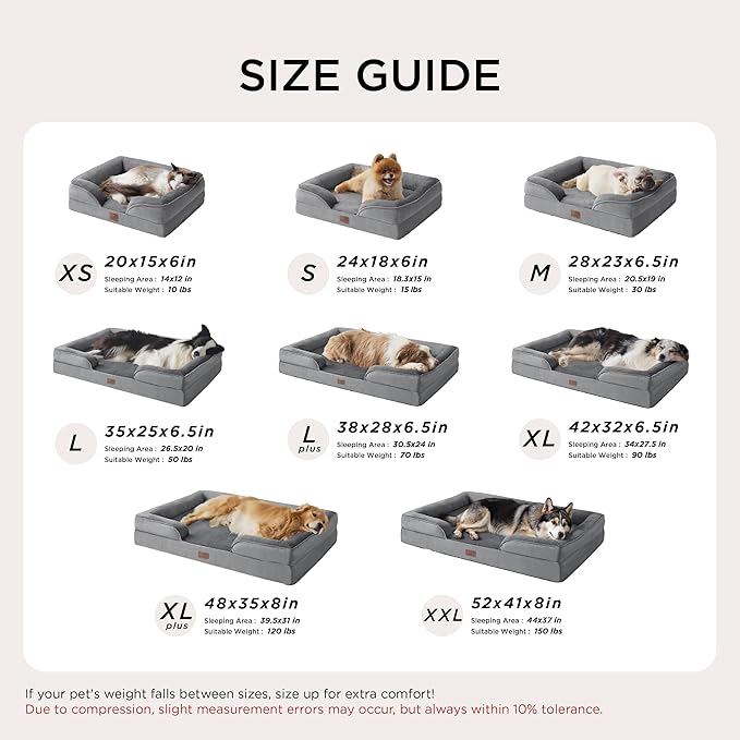 Bedsure XXL Orthopedic Dog Bed for Extra Large Dogs - Image 7