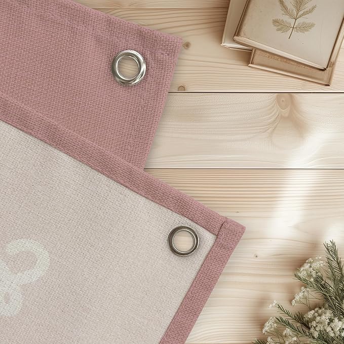 Best Friends Nursery Decor - Sister Pink Linen Banner Wall Hanging for Baby Girl Shower Gift, Toddler Bedroom & Girls Playroom 20x30 Inch