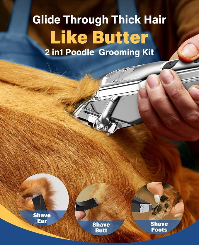 oneisall Dog Grooming Kit for Heavy Thick Hair, - Image 3