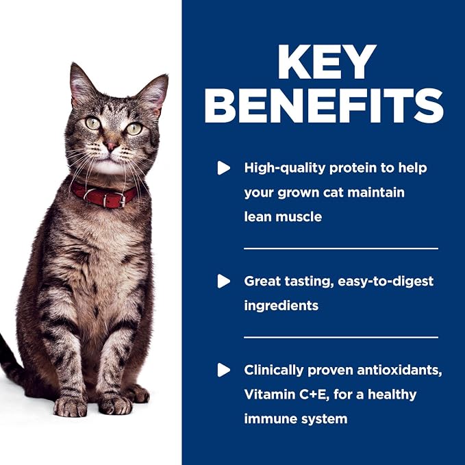 Hill's Science Diet Adult 1-6 Wet Cat Food, Ocean Fish, 2.8 oz. Pouches - Image 4