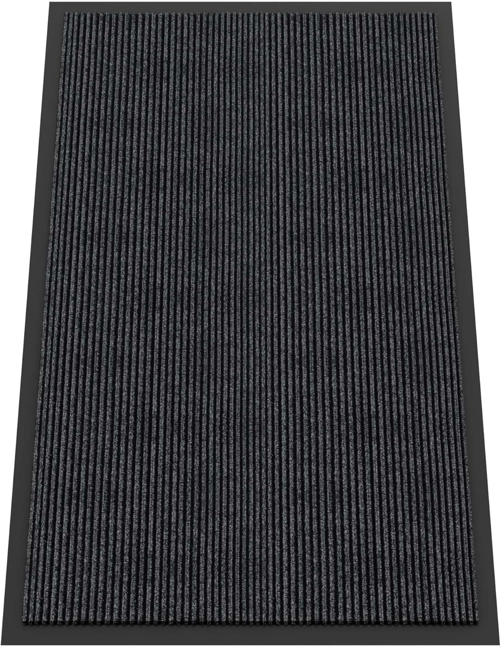Indoor Outdoor Door Mat, 5’ x 3' Doormat for Entryway, Rubber Backing Non Slip Front Door Mat Outside Entrance, Super Absorbent Commercial Floor Mat for Home Office