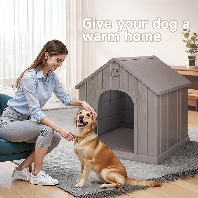 DRATO Large Dog House Indoor Outdoor Waterproof, Puppy Shelter - Image 2
