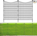 10 Panels No Dig Dog Fence Outdoor by OutdoorFence