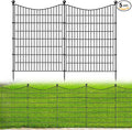 5 Panels No Dig Dog Fence Outdoor by OutdoorFence