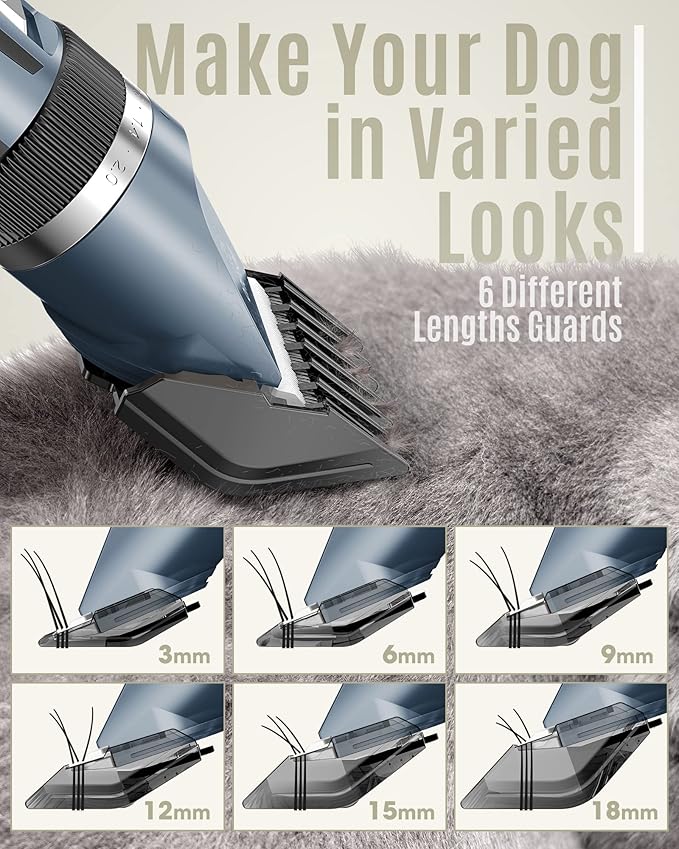 oneisall Dog Clipper Low Noise, Dog Grooming Kit - Image 5