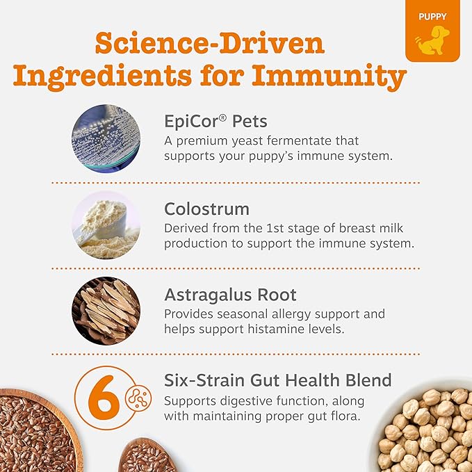 Zesty Paws Puppy Allergy Immune Bites - Image 3